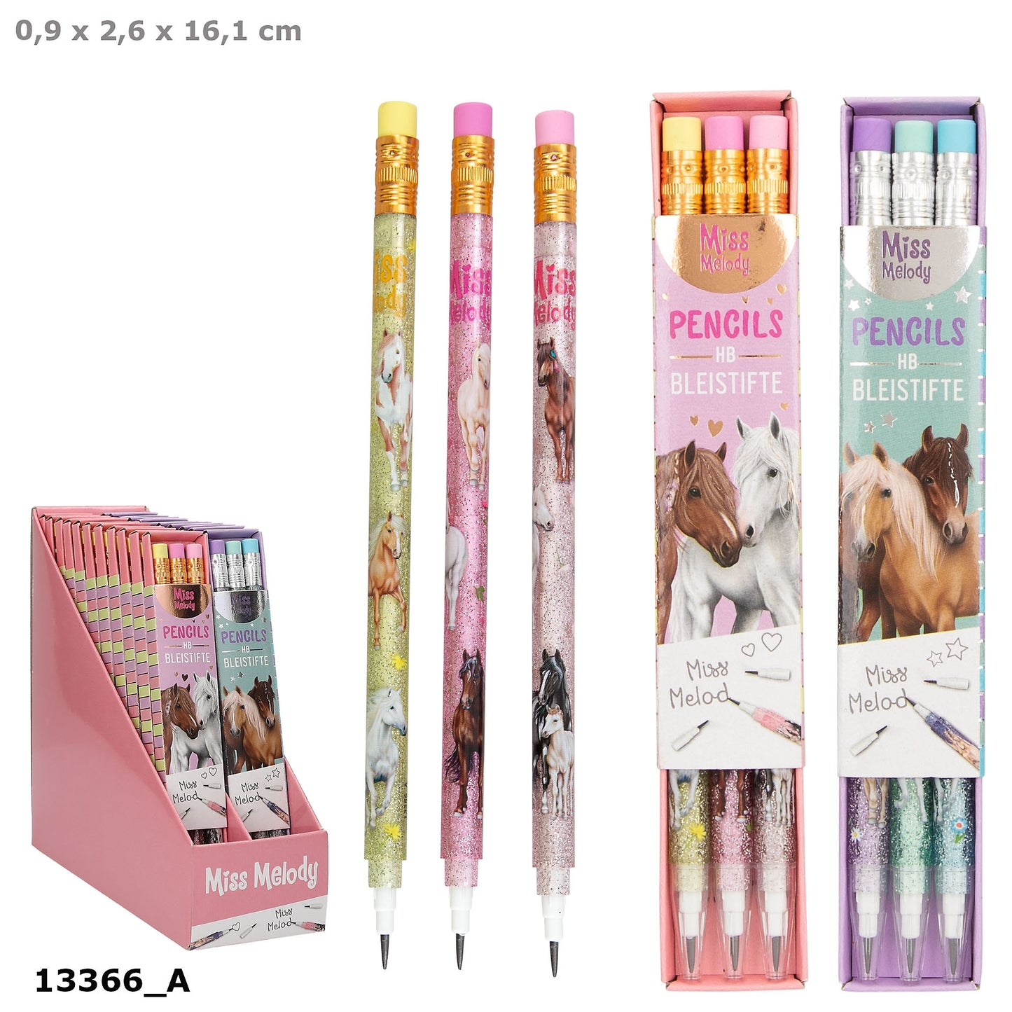 Miss Melody Push Pencils