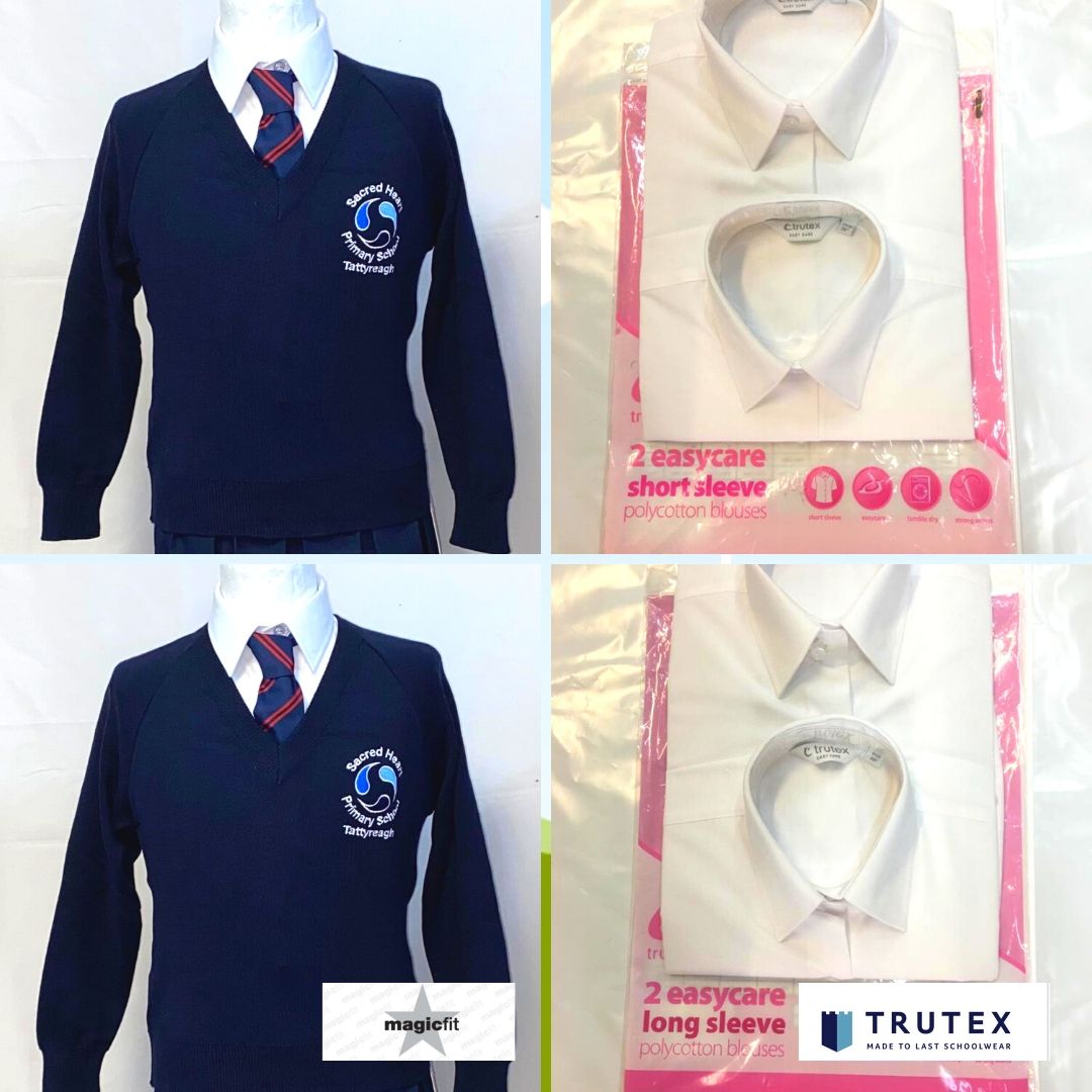 Trutex LS Blouse Age 15+ (38") (2 Pack)