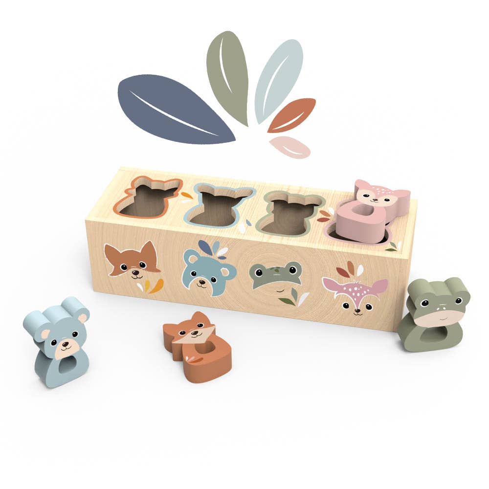 Speedy Monkey FSC Wooden Shape Sorter Box Educational Toy