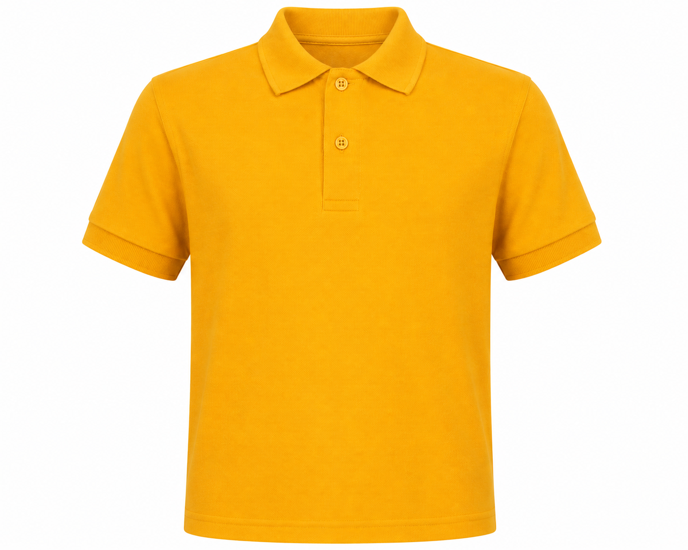 Gold Polo Shirt - Plain
