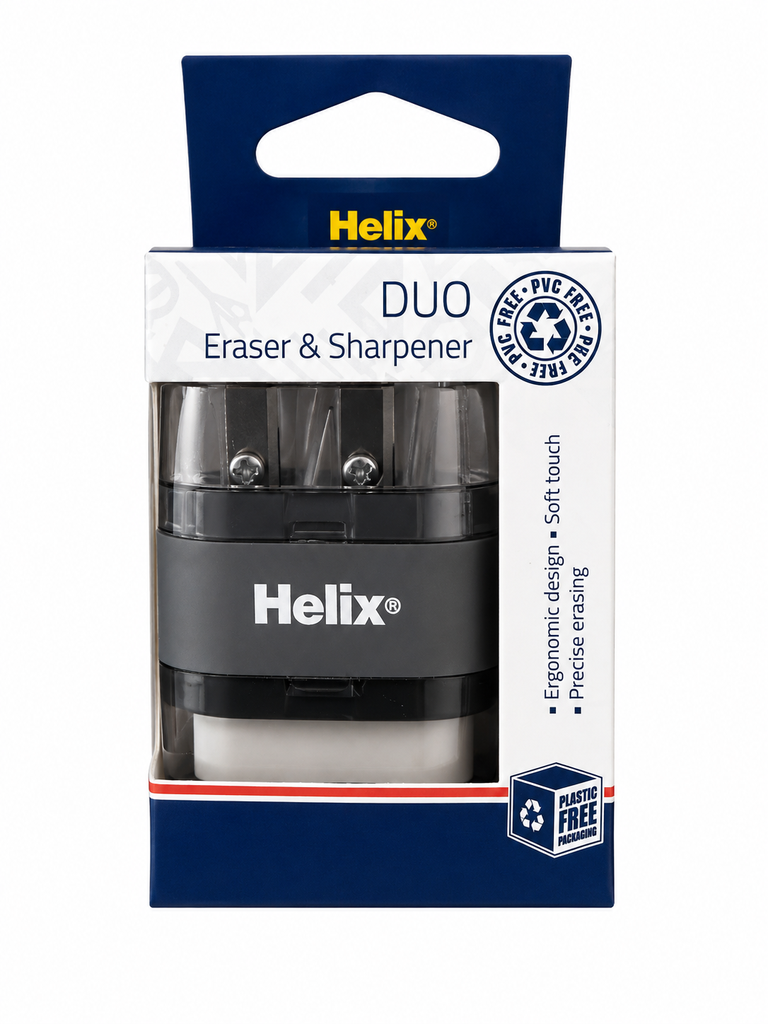 Helix Duo Eraser & Sharpener