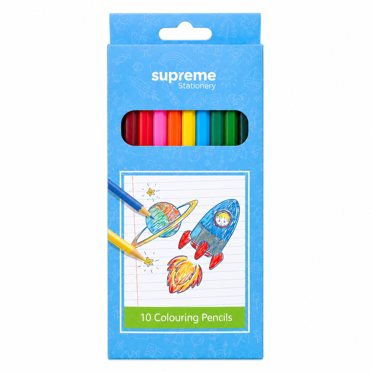 Colouring Pencils - 10 Pack