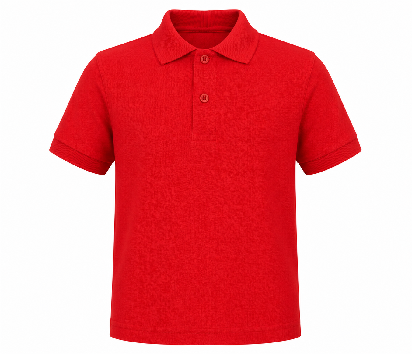 Red Polo - Plain
