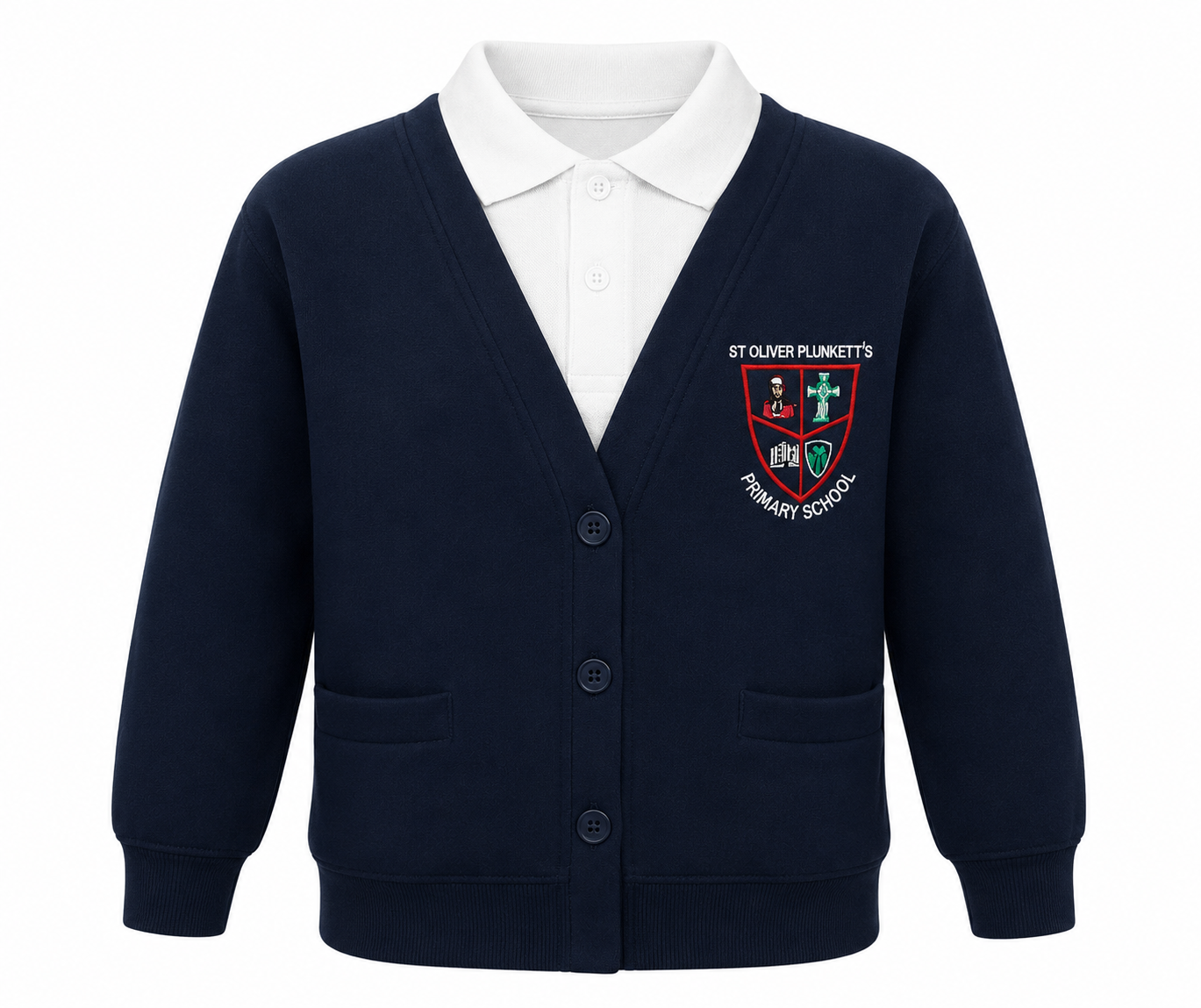 St Oliver Plunkett Primary School - Fleece Cardigan