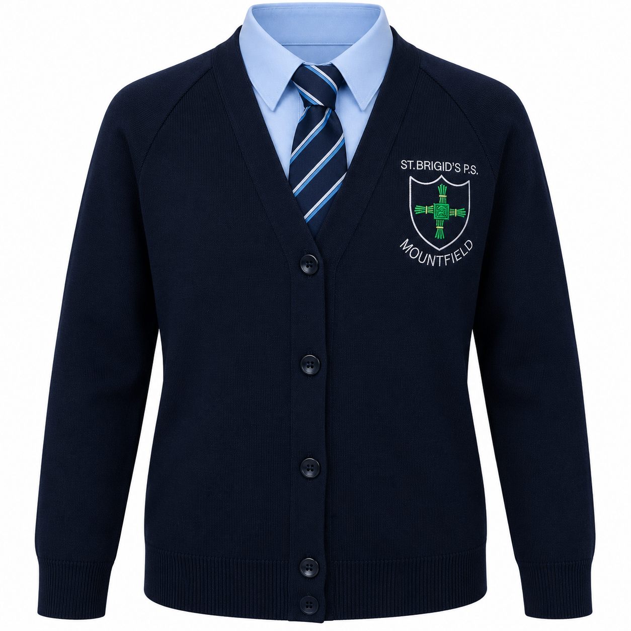 St Brigid's Primary School, Mountfield - Knitted Cardigan