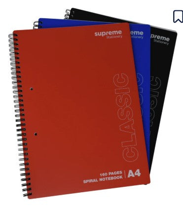 Spiral Notebook A4