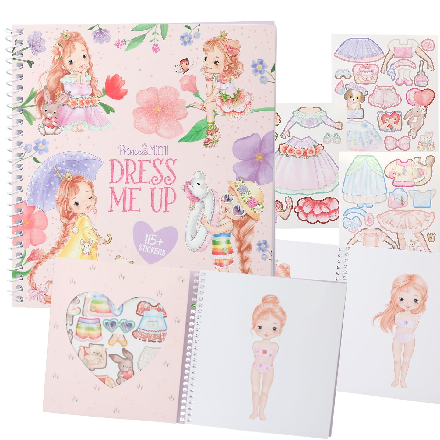 Princess Mimi - Sticker Book Dress Me Up