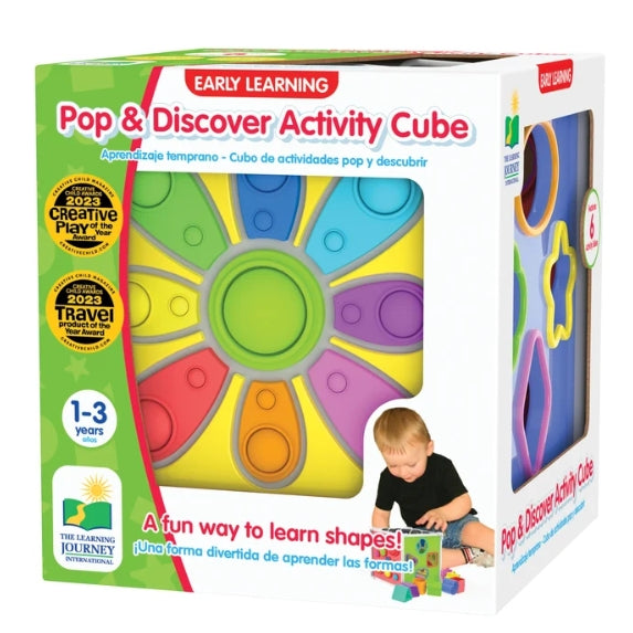 Pop & Discover Activity Cube