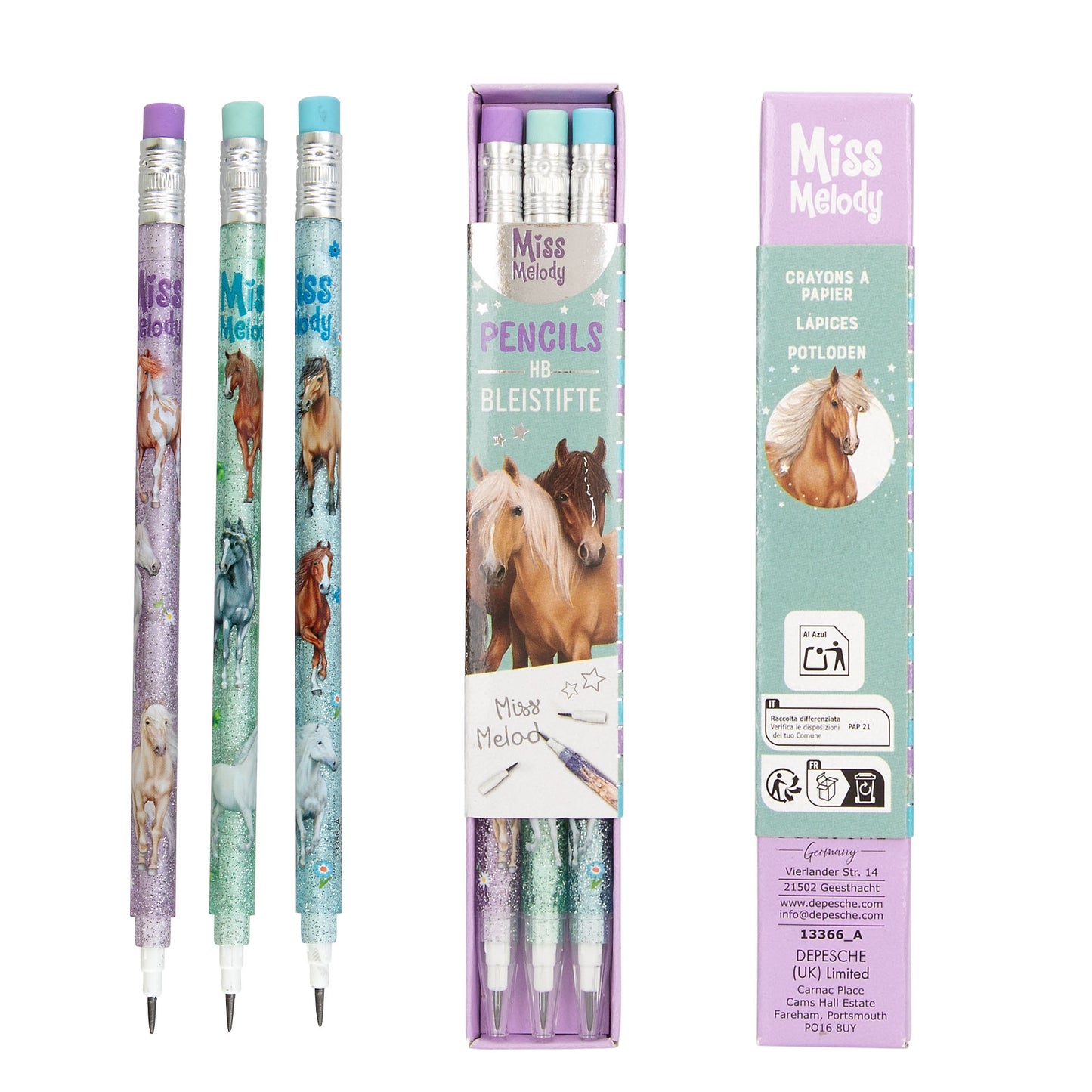Miss Melody Push Pencils