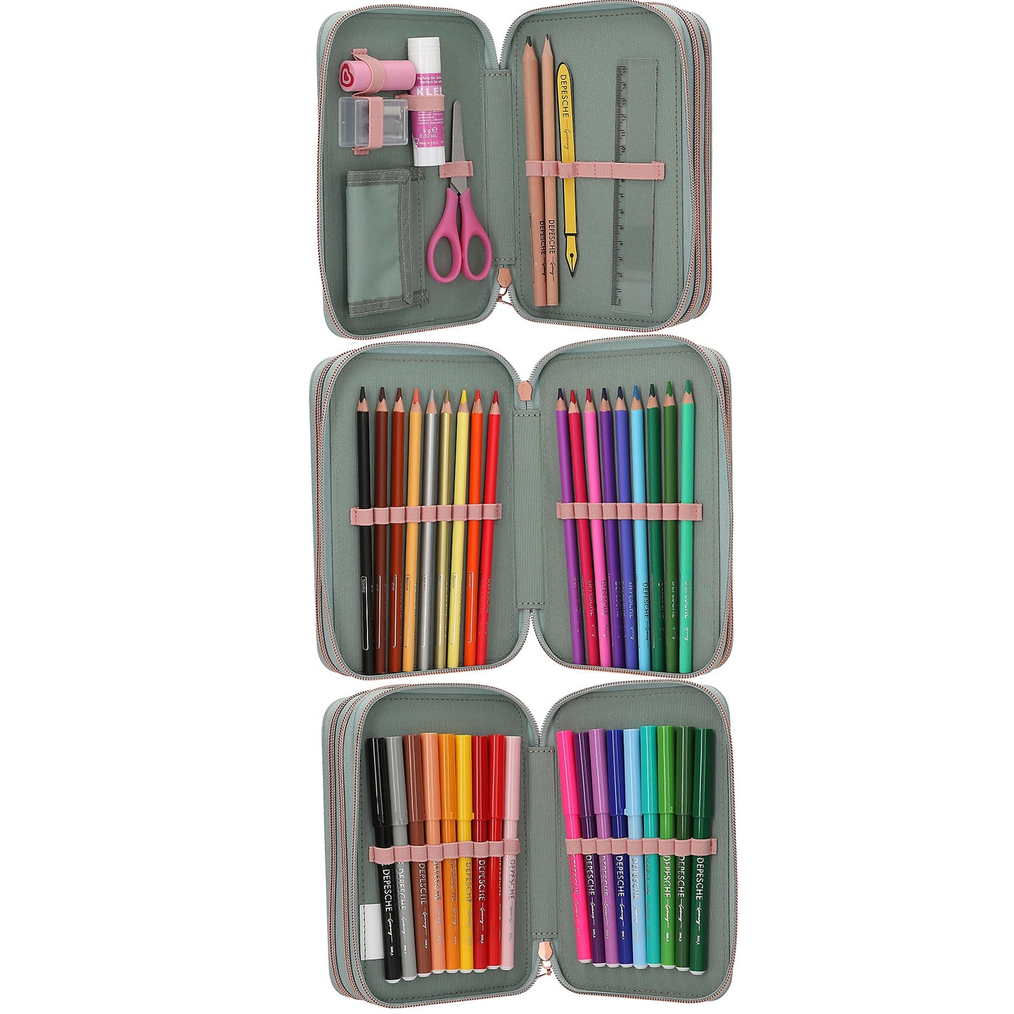 Miss Melody Triple Pencil Case