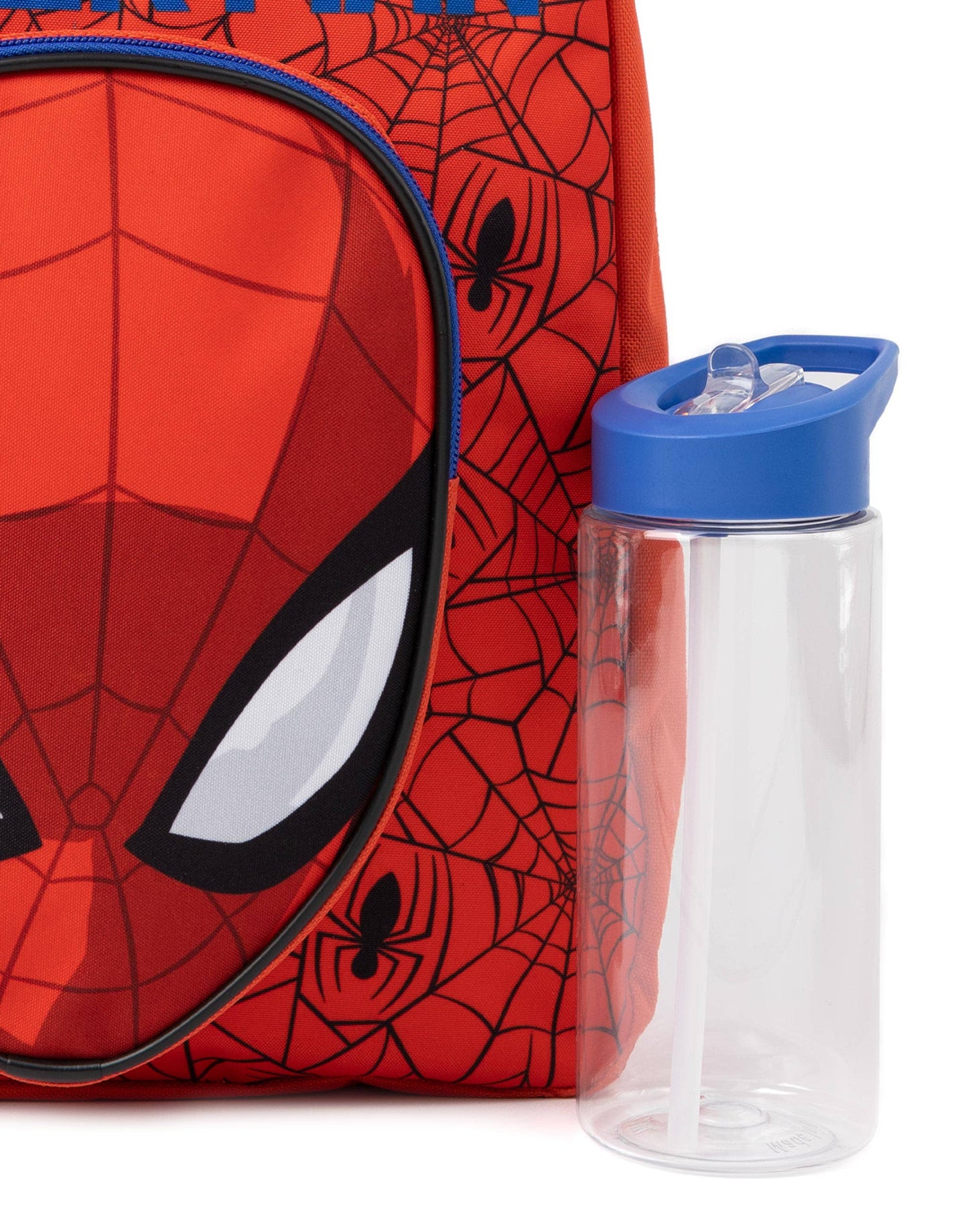 Marvel Unisex Kids Red 4 Piece Backpack Set (One Size)