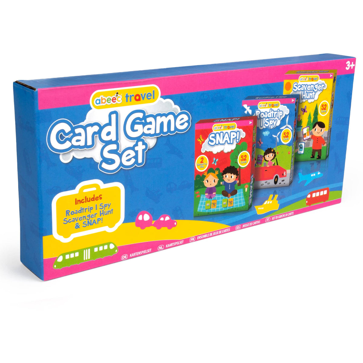 Abeec 3 Pack of Cards - Snap/Scavenger Hunt/I Spy