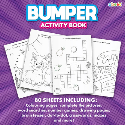 Abeec Bumper Activity Book 80 Sheets
