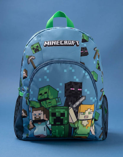 Minecraft Unisex Kids Blue Character Backpack (One Size)