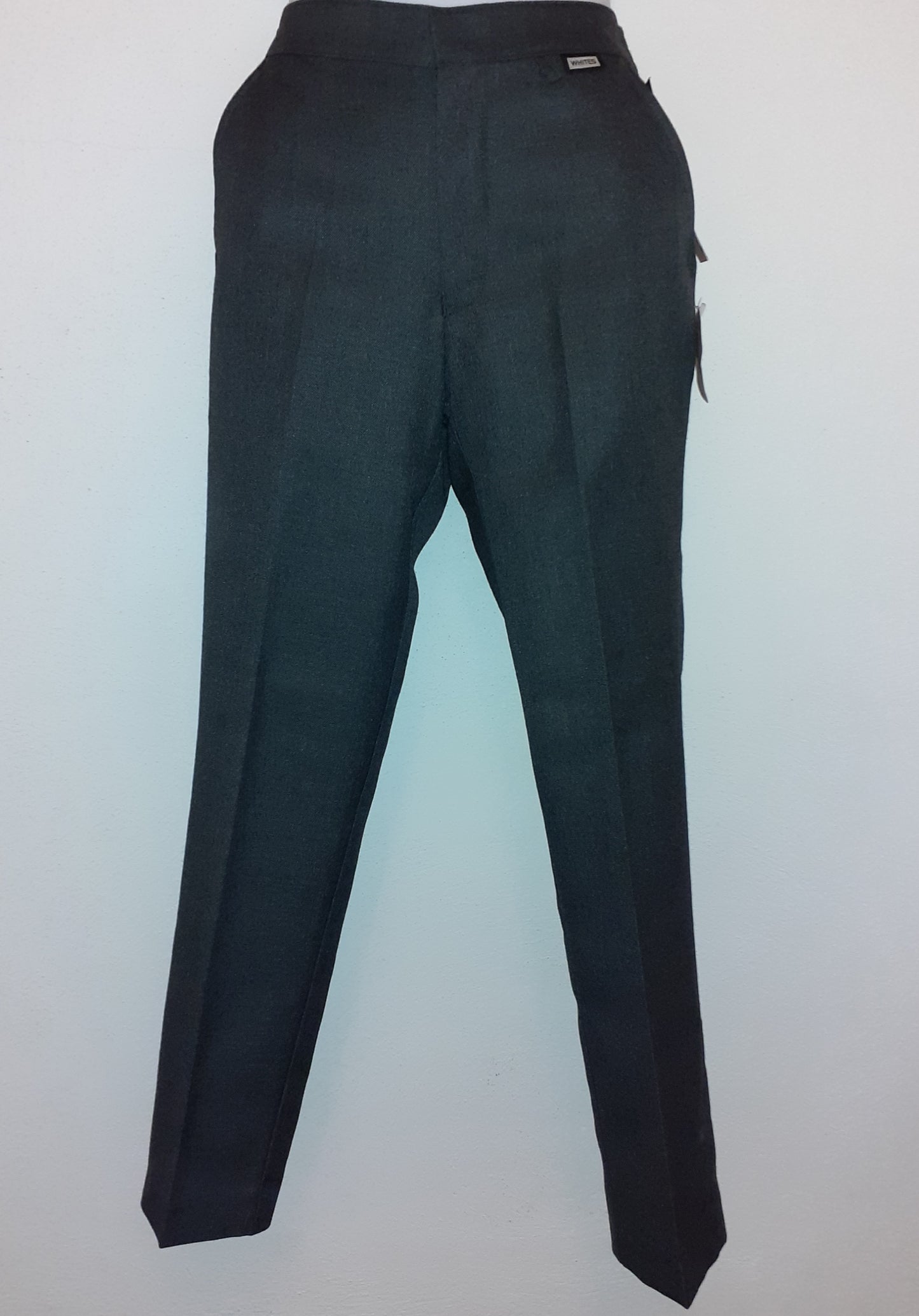Grey Slim Fit Trouser Long Leg