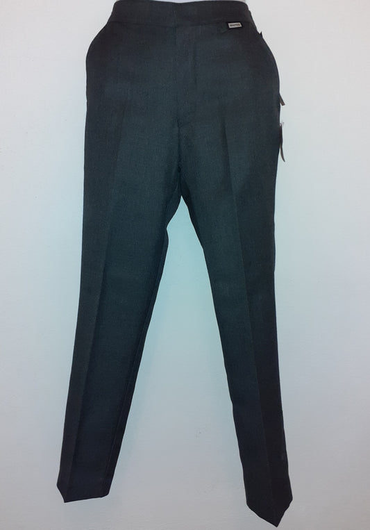 Grey Slim Fit Trouser Medium Leg