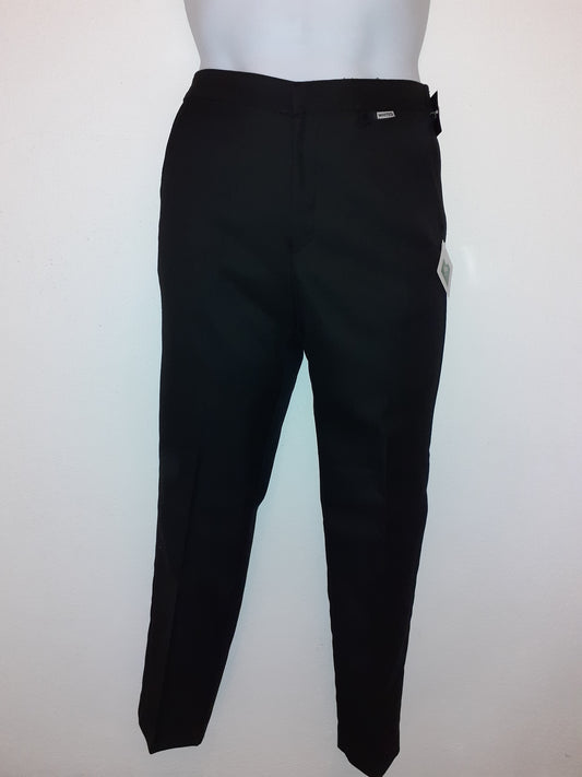 Black Slim Fit Trouser Short Leg