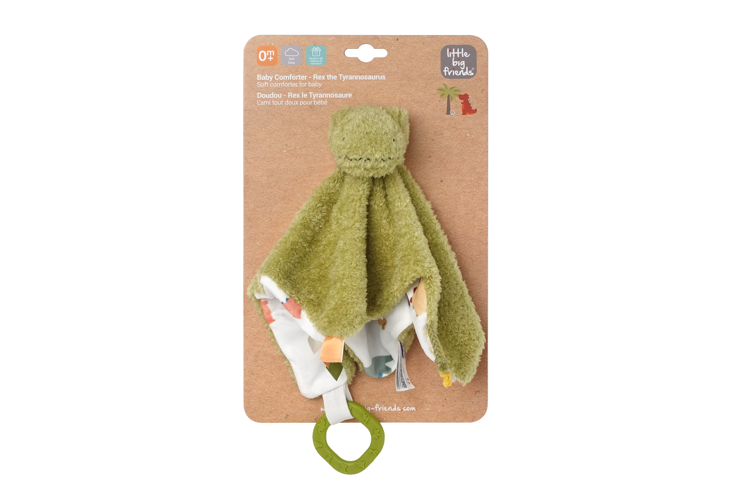 Little Big Friends Rex the Tyrannosaurus Comforter
