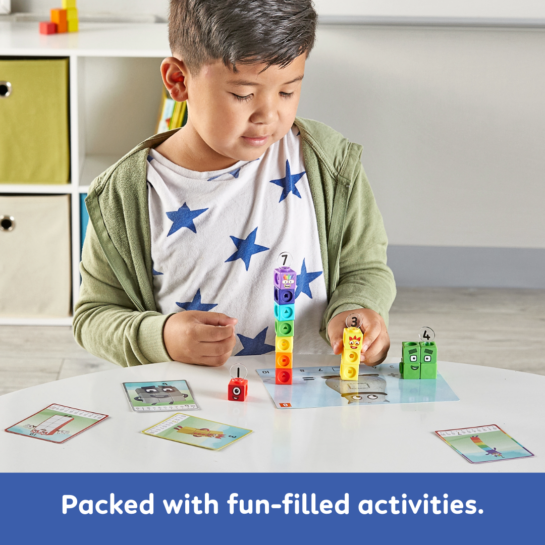 MathLink® Cubes Numberblocks® 1-10 Activity Set