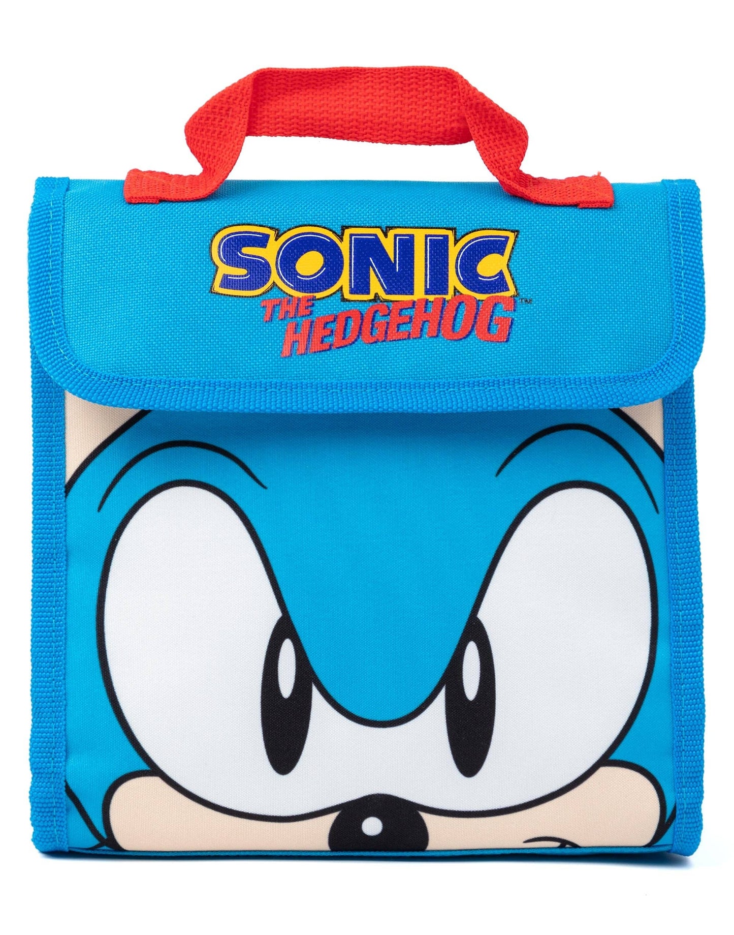 Sonic the Hedgehog Unisex Kids Blue Character 4 Piece Backpack Set (One Size)