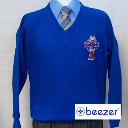 St Conor's Primary School, Omagh - V Neck Sweatshirt