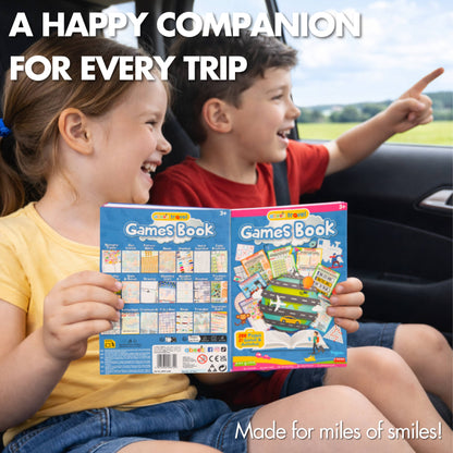 Travel Games Book 100 Sheets