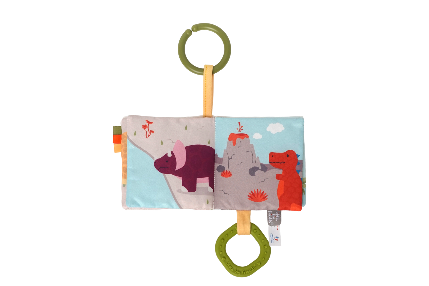 Little Big Friends Dino Soft Baby Book
