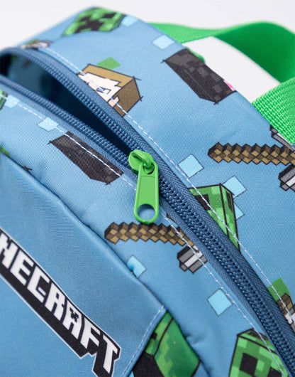 Minecraft Unisex Kids Blue Character Backpack (One Size)