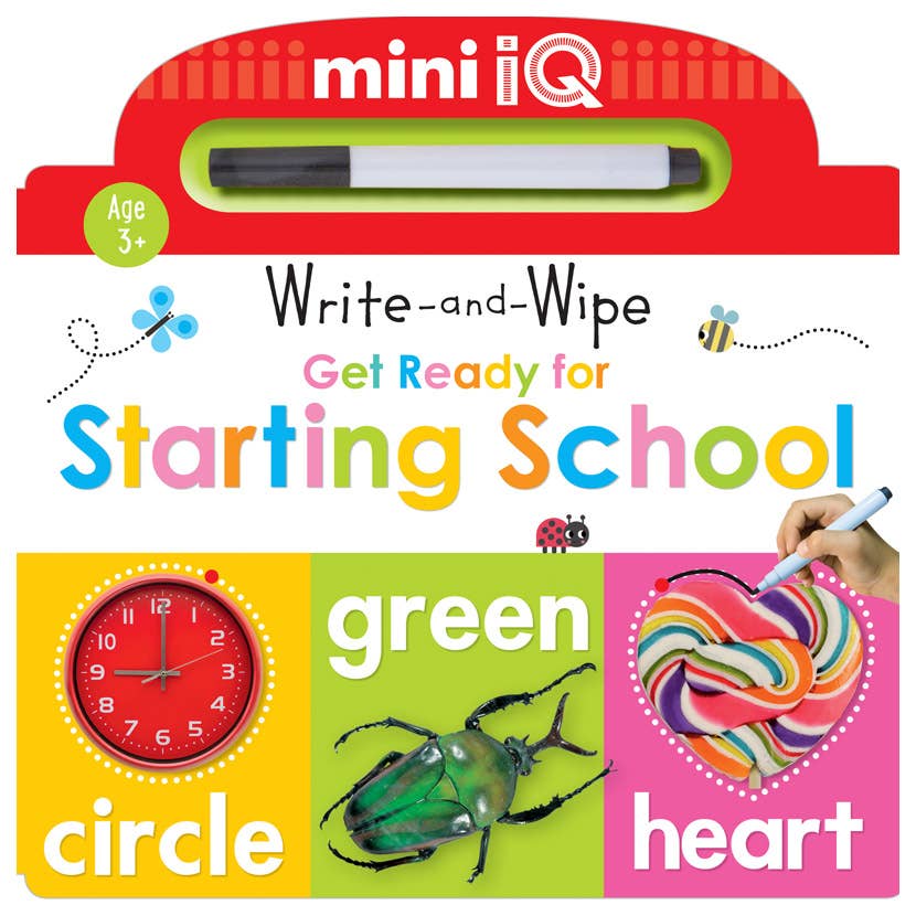 Mini iQ Write-and-Wipe Get Ready for Starting School