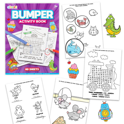 Abeec Bumper Activity Book 80 Sheets