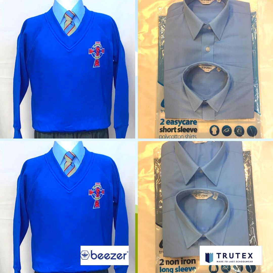 St Conor's Primary School, Omagh - V Neck Sweatshirt