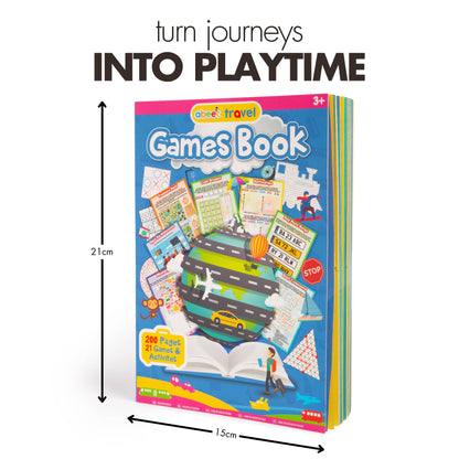 Travel Games Book 100 Sheets