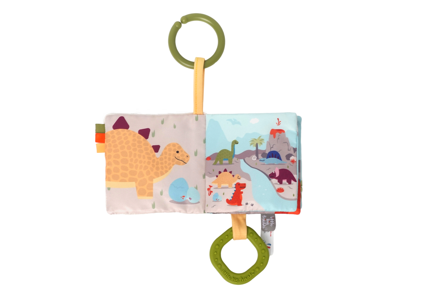 Little Big Friends Dino Soft Baby Book