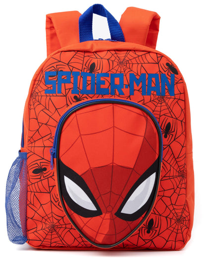 Marvel Unisex Kids Red 4 Piece Backpack Set (One Size)