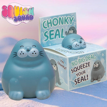 Chonky Seal Toy, Cute Squishy Stress Toy for Kid