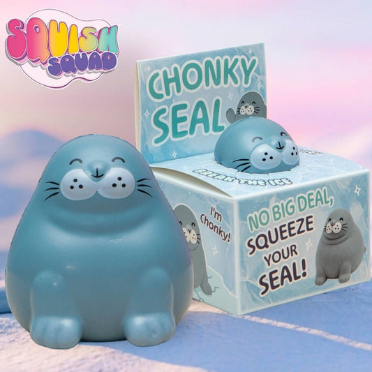 Chonky Seal Toy, Cute Squishy Stress Toy for Kid