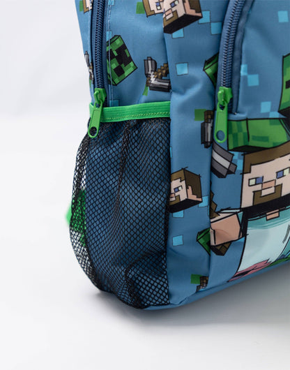 Minecraft Unisex Kids Blue Character Backpack (One Size)