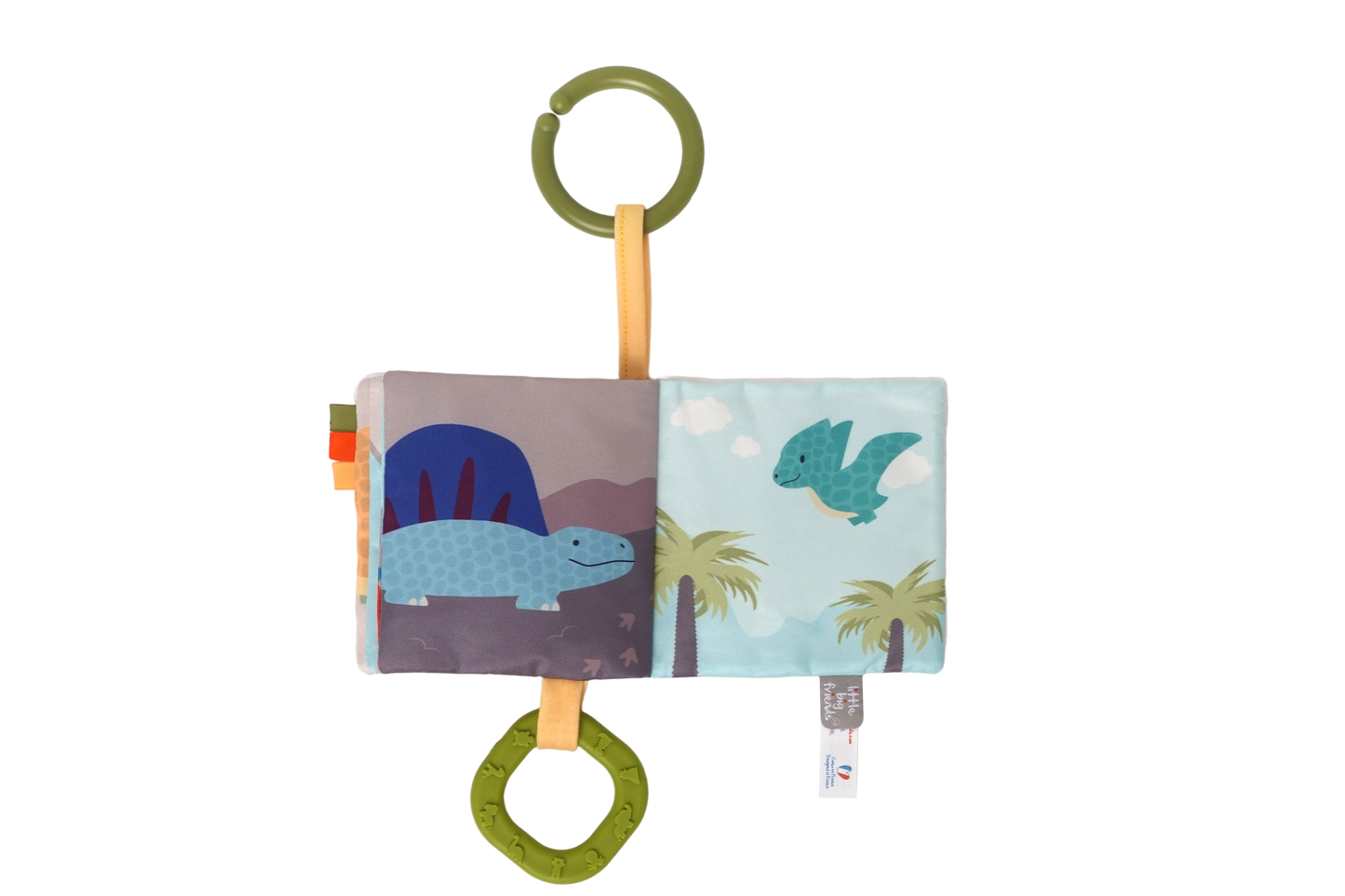 Little Big Friends Dino Soft Baby Book