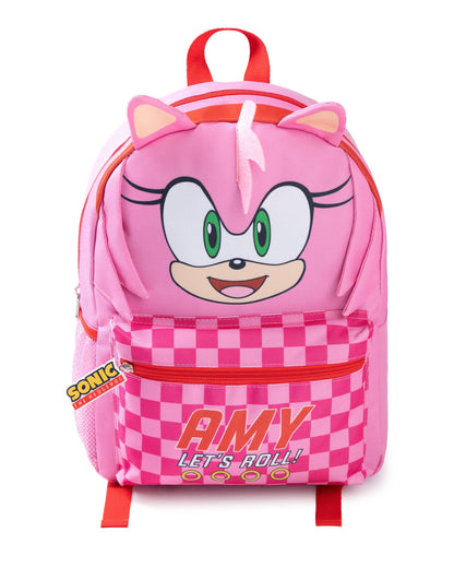 Sonic the Hedgehog Unisex Kids Pink Amy Backpack (One Size)