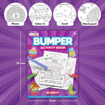 Abeec Bumper Activity Book 80 Sheets