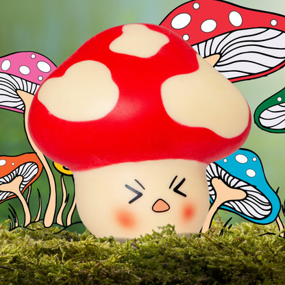 Squishy Toy - Stress Shroom - Fidget Stress Ball Toy