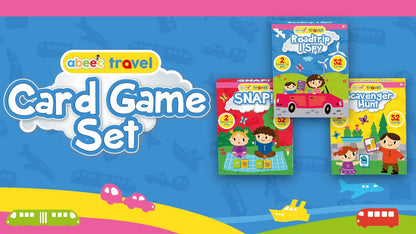 Abeec 3 Pack of Cards - Snap/Scavenger Hunt/I Spy