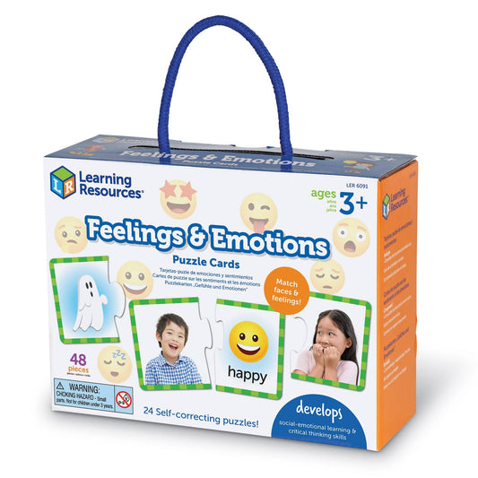 Feelings & Emotions Puzzle Cards