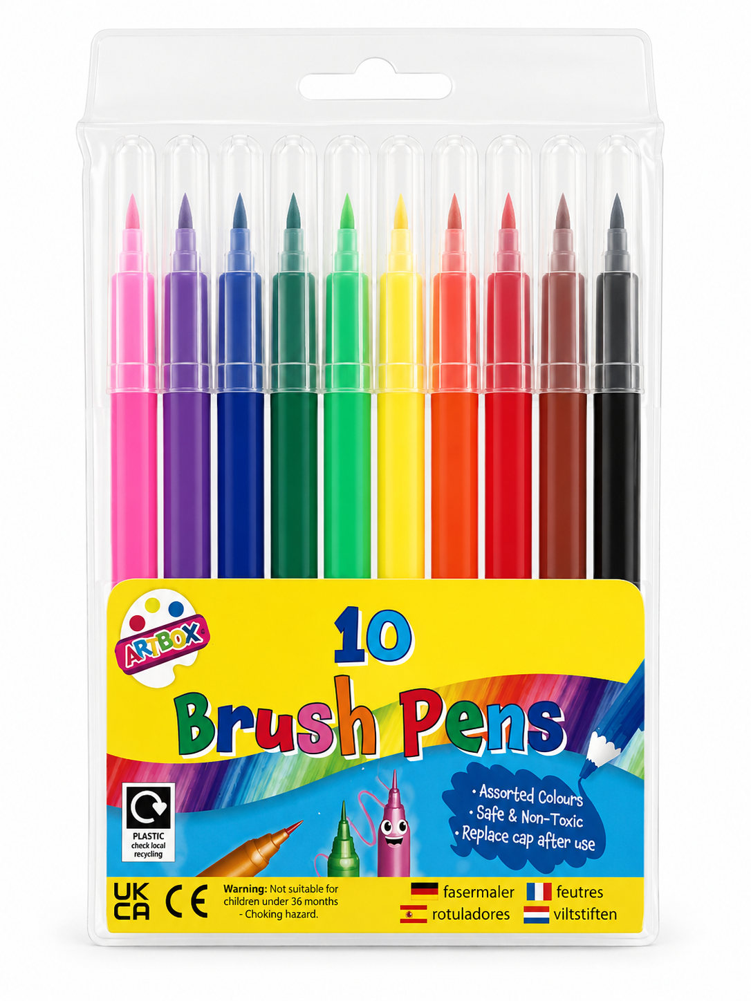 10 Brush Pens
