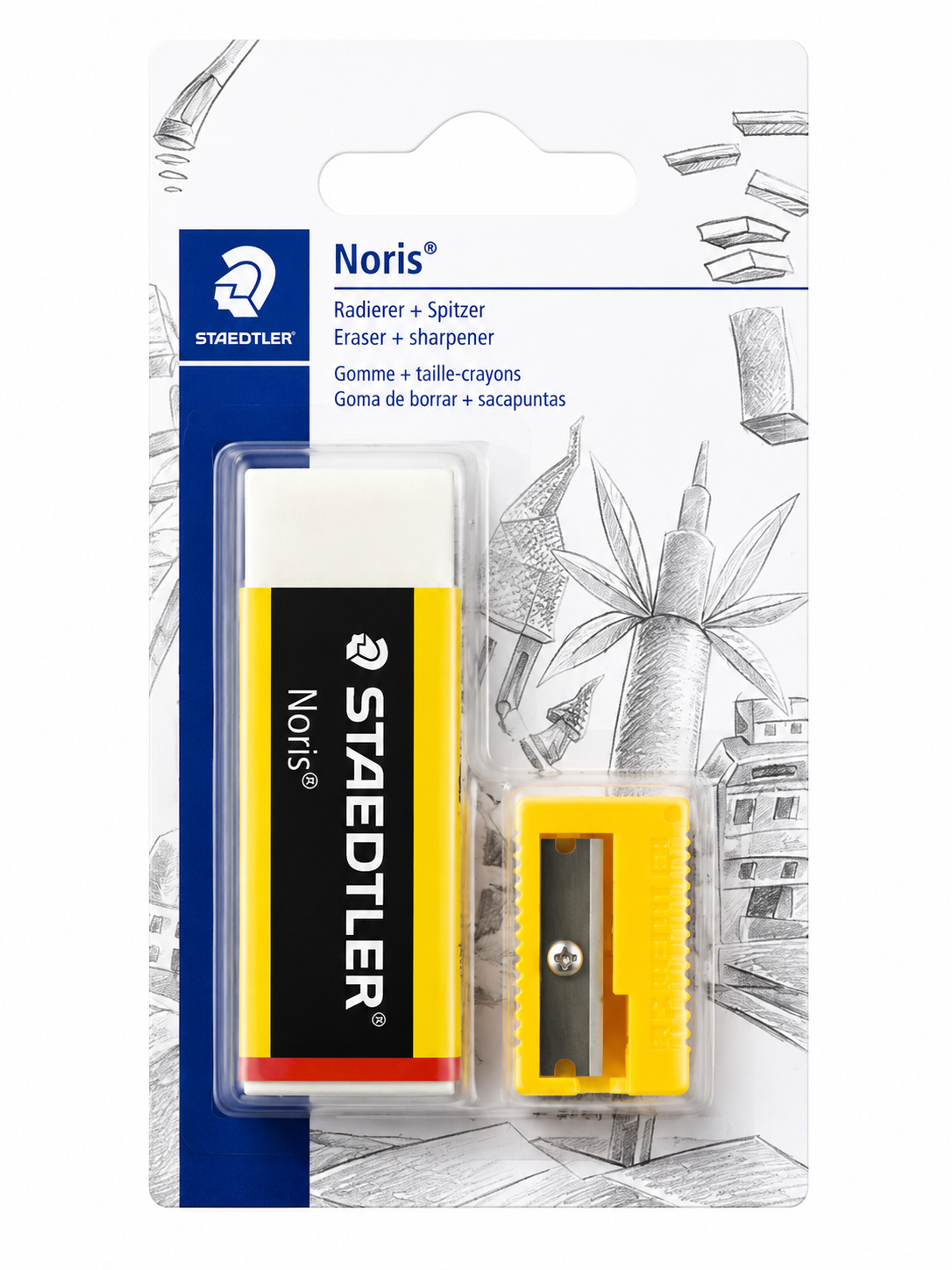 Staedtler Eraser and Sharpener Set