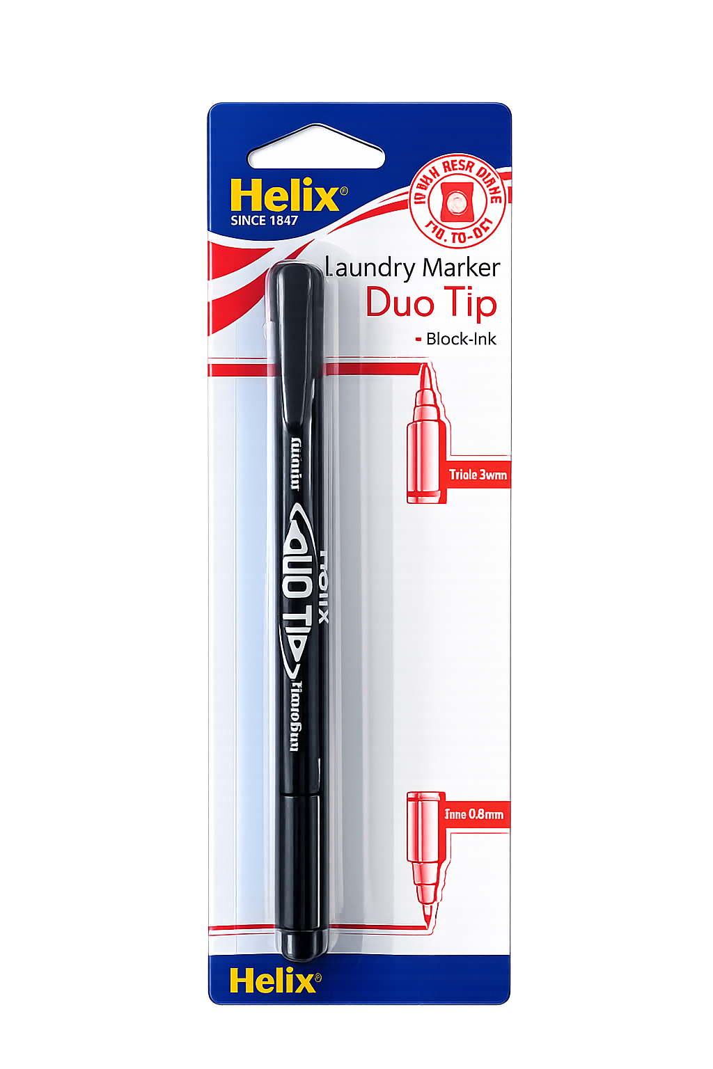 Laundry Marker - Duo Tip