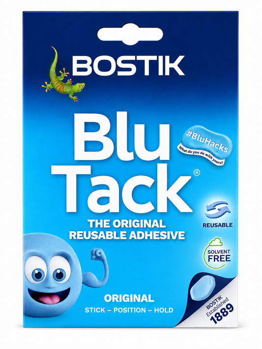 Bostik Blu Tack Original Reusable Adhesive