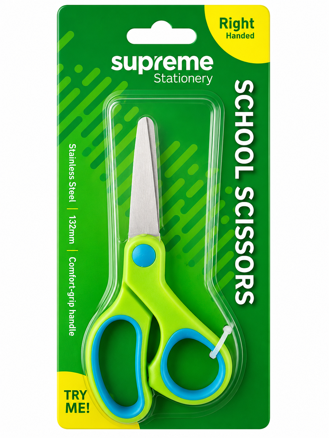 Right Handed School Scissors 132mm
