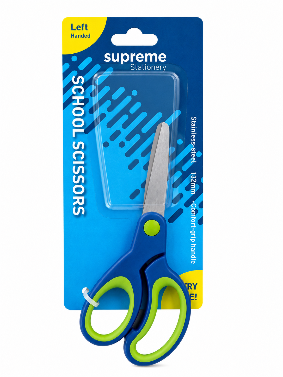 Left Handed School Scissors 132mm