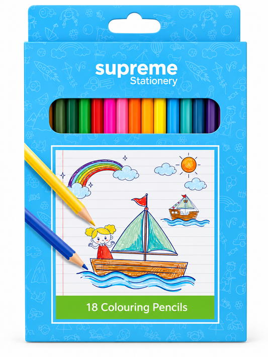 18 Pack Colouring Pencils